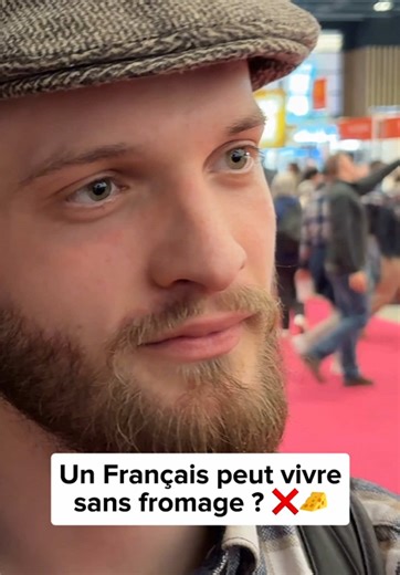 Un Français peut vivre sans fromage ? ❌🧀 #salondelagriculture #agriculture #france #fromage #fromagefrancais