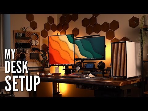 My 2025 Dream Desk Setup – Cozy, Productive, & STILL Not Perfect (4K FULL TOUR)