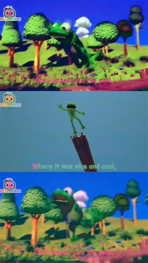 ONE SPECKLED FROG JUMP IN POOL EFFECTS SPARTA PITCH SPONSORED BY KLASKY CSUPO 2001 EFFECTS