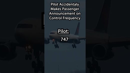 Pilot accidentally gives passenger announcement to air traffic control