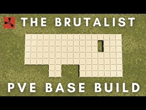 RUST PvE Base Build | The Brutalist