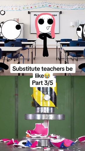 Sub teachers either suck or be the funniest😭 #chainsfr #funny #lol #substituteteacher #prank #viral #laugh #tiktok #fyp