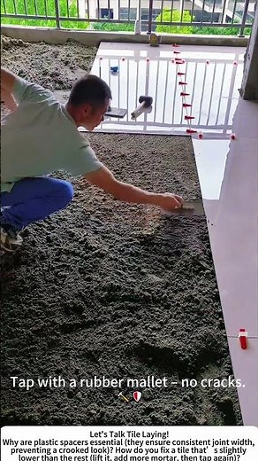 Indoor Tile Flooring Installation – Laying Ceramic Tiles Straight 🧱🔨