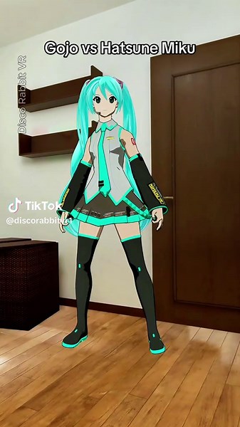 Gojo vs Hatsune Miku #doechii #gojo #gojosatoru #jjk #jujutsukaisen #anime #hatsunemiku #vrchat #fortnite