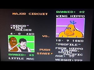 Mike Tyson’s Punch-out: Fight 5: King Hippo