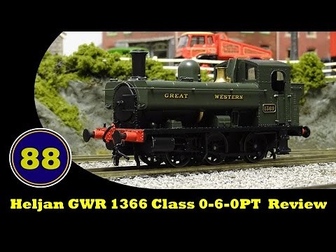 Heljan GWR 1366 Class 0-6-0PT Review