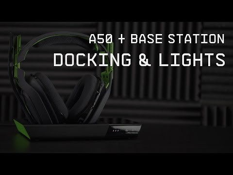 A50 Wireless + Base Station Docking and Lights || ASTRO Gaming