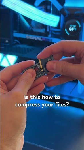 How does file compression work?