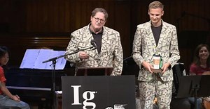 Watch: The unusual awards presented at the Ig Nobel Prize ceremony will ‘make you laugh, then think’