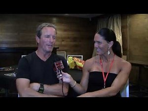 Traci Lynn Cowan with Linden Ashby at Mortal Kombat Reunion.