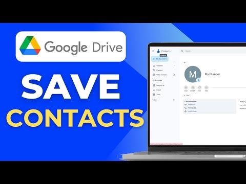 How To Save Contacts Number In Google Drive Move Contacts To Google Account