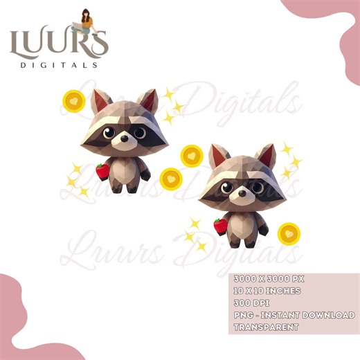 Roblox Raccoon PNG: Gaming Avatar, Streamer Emote (digital Download) - Etsy UK