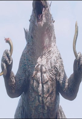 Godzilla Makes His Point Loud and Clear #Godzilla #Titanoboa #Monsterverse