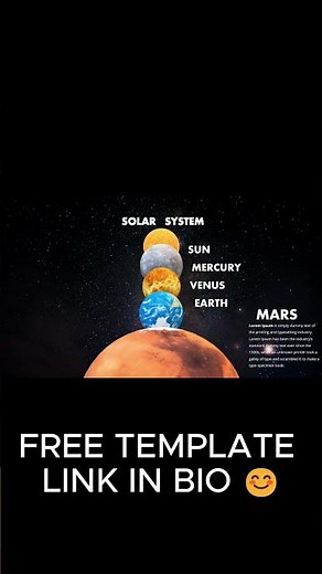 SOLAR SYSTEM INSPIRED PPT TEMPLATE