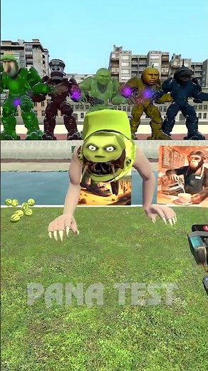 ALL LIN GANG MELON BABY KING INFECTED ROTTEN HEAD BOSS ALIEN 3D VS 2D MEMES DESTROY WATERGRASS GMOD