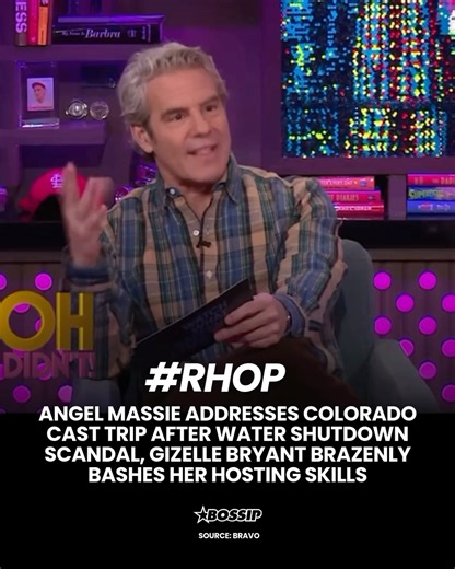 Angel Massie knows viewers think she threw shade by putting her Real Housewives of Potomac castmates in a rental with spotty water, and she’s addressing it ahead of the next episode, when Gizelle Bryant will brazenly bash her for “failing miserably” as a trip host.https://bit.ly/4rek5mr | Bossip.com