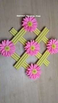 Wallmate Paper Craft || Wallhanging Idea #diy #craft #thehandmadens