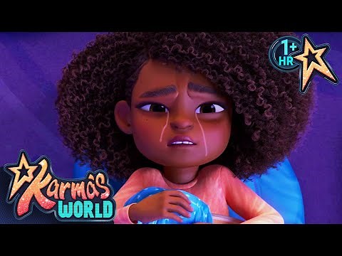 Hair Comes Trouble | FULL EPISODES | Cartoons for Kids | Karma's World | 9 Story Fun
