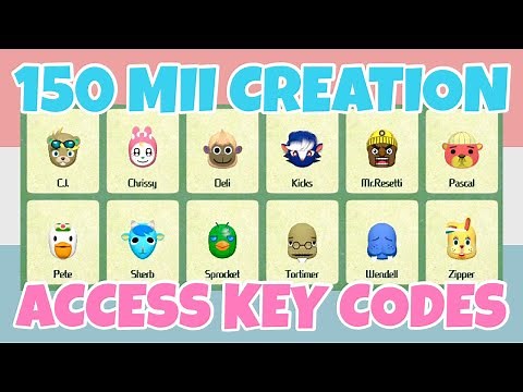 More Best 150+ Animal Crossing Mii Character Creation Access Key Codes In Miitopia (Nintendo Switch)