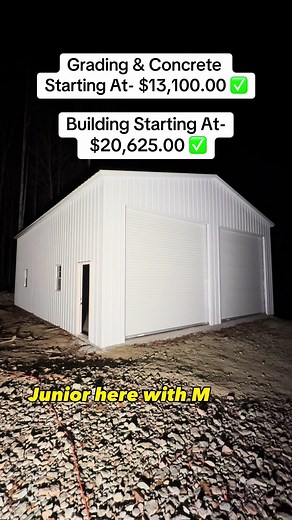 Reviewing a 1200 SQFT steel structure 🔩🏗️ Building Starting at - $20,625.00 ✅ Grading & Concrete Starting at- $13,100.00 ✅ 2-4 week turnkey turnaround time 📅 Give us a call for email us for a free estimate ✅ ☎️- (844) 395-6515 📧- Buildingassistance@musclesteelstructure.com #BuildingWithMuscleSteel #StrengthInEveryStructure #MetalBuildingKits #ConcreteConstruction #MidwestBuilders #EastCoastContractors #SteelStructures #BuildWithStrength #ConstructionInnovators #MidwestConstruction #EastCoast