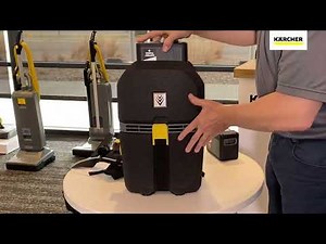 Kärcher BVL 5/1 Battery-Powered Backpack Vacuum : Overview
