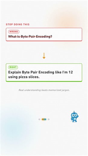 Stop asking AI for definitions. Byte Pair Encoding isn’t a dictionary entry—it’s a subword algorithm