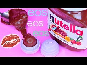 DIY EOS Made From NUTELLA!! Easy DIY EOS Nutella Recipe!!