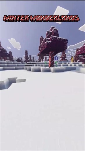 Explore Winter Wonderlands Addon for Minecraft Bedrock