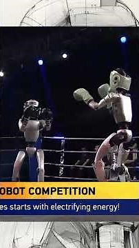 Highlights of the world's first humanoid robot fighting competition.