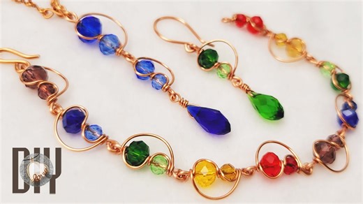 Simple chain link with crystal | Extremely high applicability and customization 928