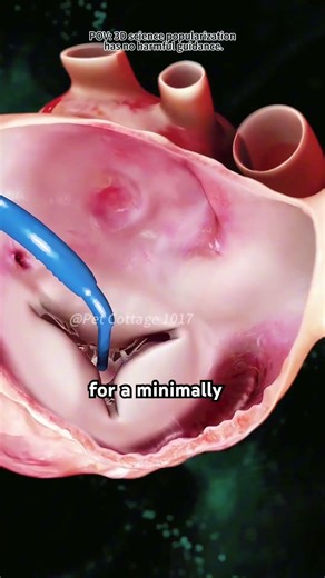 Transcatheter Aortic Valve Replacement (3D Animation)