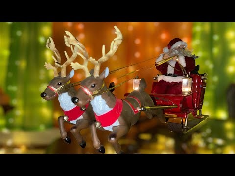 Day 5 of 15 Days Til’ Christmas - Gemmy Animated Sleigh Ride Santa & Flying Reindeers