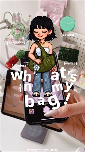 Rini | Study, Side Hustle, Mini Vlogs ⋆𐙚₊˚⊹♡ | ‎— cute pixel ig story idea 𐔌՞. .՞𐦯 ꩜ .ᐟ this has got to be the cutest ig story trend lately 🥹✨ turn yourself to a pixel/ everskies...‎ | Instagram