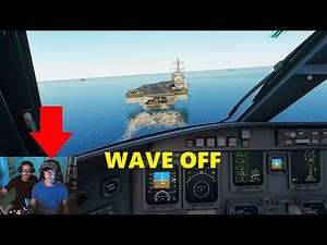 REAL Airline Pilot vs. Microsoft Flight Simulator (MEGA STORM)