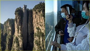 Made of glass and 326 meters high: Meet the highest elevator in the world