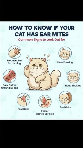How to Know If Your Cat Has Ear Mites 👂🐱
