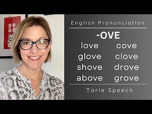 Learn to Pronounce OVE Words | Same Spelling, Two Pronunciations: Love, Glove, Shove, Above, Dove