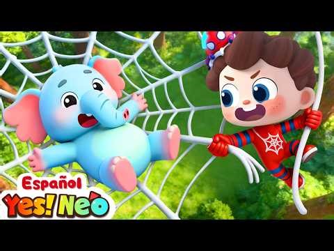 Un Elefante Se Balanceaba | Yes! Neo | Canciones Infantiles | BabyBus en Español