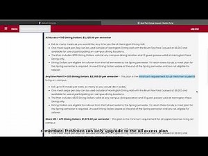 How to Upgrade Your Meal Plan- Belmont University