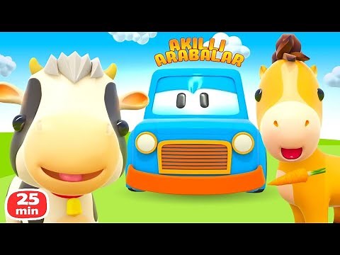 Çocuklar için Akıllı Arabalar - Eğitici çizgi film - Yeni derleme - Bebek videoları