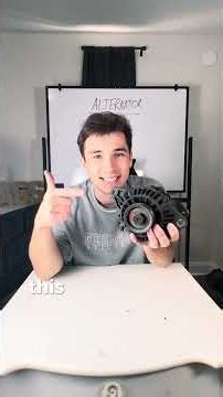 How does an alternator work?