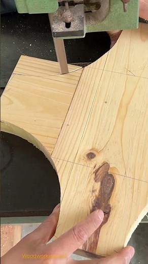 Make a round coffee table