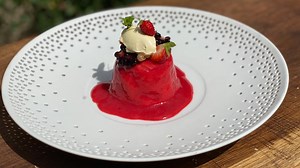 James Martin's summer pudding