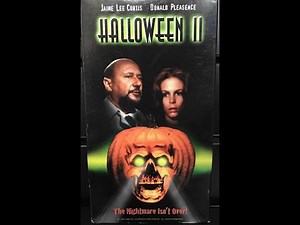 Opening And Closing To Halloween II (1981) (1996) (Goodtimes Home Video) (VHS)