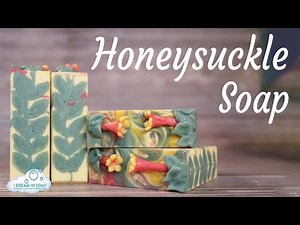 Cold process soap making tutorial, hanger swirl, soap dough flowers, soap piping