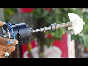 How to make DC mini butter machine with baleno motor