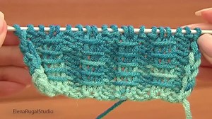 243K views · 8.1K reactions | Make an unique custom rug using yarn and , the two by two ribbing with bars are quick and easy to knit, ideal project for a beginning knitter. | Crochet Elenarugalstudio | Facebook