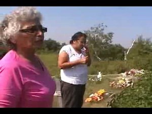 Visiting Patrick's Grave Site