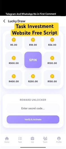 Task Investment Website PHP Laravel Source Code #taskwebsite