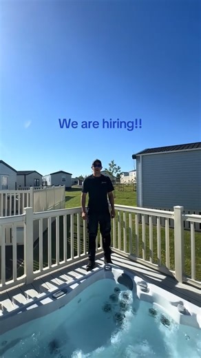 We are hiring!! 💙 We are looking for a Full Time Hot Tub Technician & General Ground Maintenance Operative at our Castlewood Holiday Park in Antrim! 👏 If you want to come work for great company in a brilliant team then this is the place for you! Castlewood is just about to finish development and is a fast growing 5* holiday park in the heart of the woodland 💭 Working outdoors on days like these on the grounds of a 5* holiday park, helping with upkeep of the park, hot tub testing and filling a
